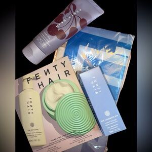 Fenty Silk Scarf, Cherry Dub Face Scrub, Comeback kid, The Rich One Bundle.